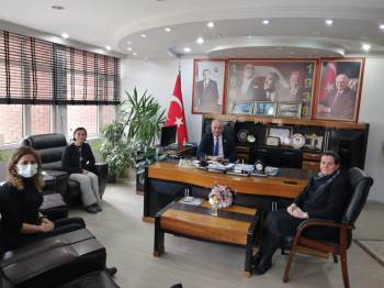 Haşit’Ten, Başkan Yaman’A Ziyaret
