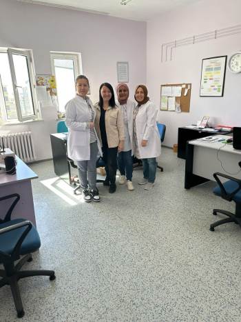 Hastane Personelleri İle Bir Araya Geldi
