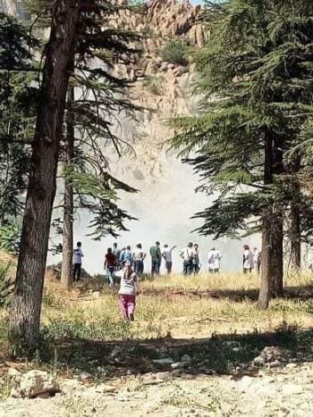 Hastanede Yangın Paniği
