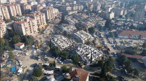 Hatay'ın acı tablosu böyle görüntülendi