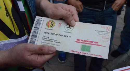 Hatıra bileti kampanyasına destek