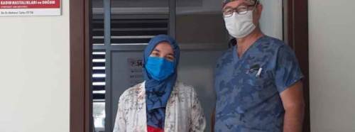 Hayatını tehdit eden miyomlardan sağlıkla kurtuldu