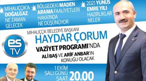 Haydar Çorum, ES TV'de