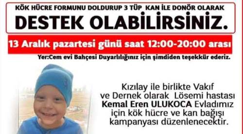 Haydi Eskişehir! Kemal'e umut ol