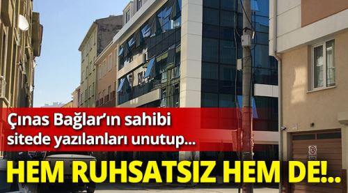 Hem ruhsatsız hem unutkan!