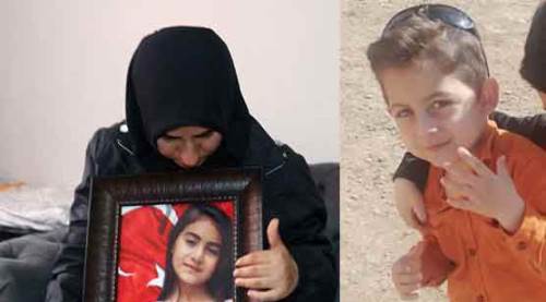 Hep çocukları öldürüyorlar