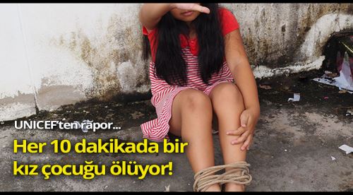 Her gün 150 kız çocuğu şiddet sonucu ölüyor