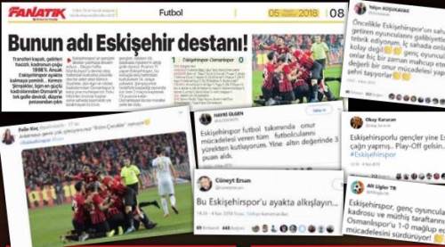 Herkes Eskişehirspor'u konuştu