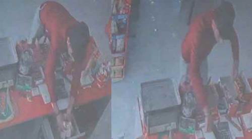 Hırsız pes dedirtti: Önce çaldı, sonra parayla alışveriş yaptı