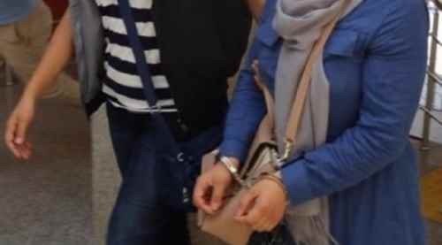 Hırsızlık zanlısı kadın tutklandı