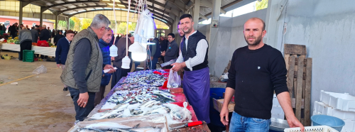 Hisarcık'da balık bolluğu fiyatları düşürdü!