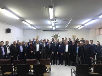 Hisarcık Heyeti’Nden Başkan Ceyhun’A ’Hayırlı Olsun’ Ziyareti
