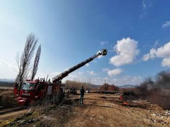 Hisarcık İtfaiyesi Personeline Yangın Eğitimi
