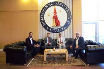 Hisarcık Kaymakamı Ve Belediye Başkanı’Ndan Rektör Uysal’A Ziyaret
