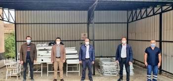 Hisarcık Köylere Hizmet Götürme Birliğinden Hastaneye Malzeme Desteği
