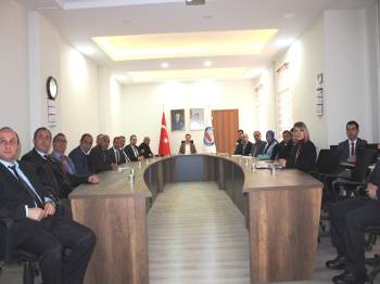 Hisarcık’Ta  ’Kadına Yönelik Şiddetle Mücadele Koordinasyon Toplantısı’
