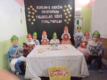 Hisarcık’Ta 4-6 Yaş Grubu Çocuklar Kur’An-I Kerim Okumayı Öğreniyor
