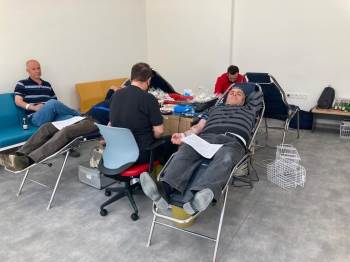 Hisarcık’Ta 7,5 Saatte 52 Ünite Kan Toplandı

