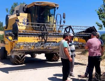 Hisarcık’Ta Biçerdöver Ve Hasat Kontrolleri
