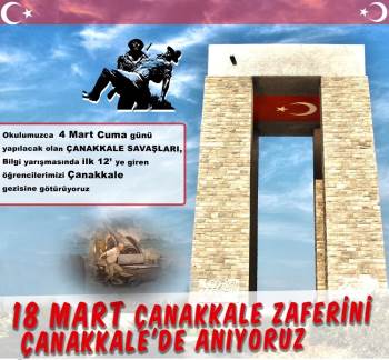 Hisarcık’Ta Çanakkale Gezisi İçin Bilgi Yarışması
