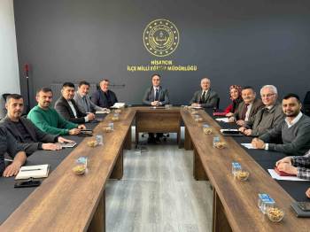 Hisarcık’Ta Eğitim Öğretim Yılı Faaliyetleri Masaya Yatırıldı
