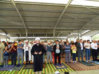 Hisarcık’Ta Halk Şükür Duasına Çıktı
