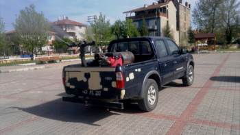 Hisarcık’Ta Haşere İlaçlama Çalışması
