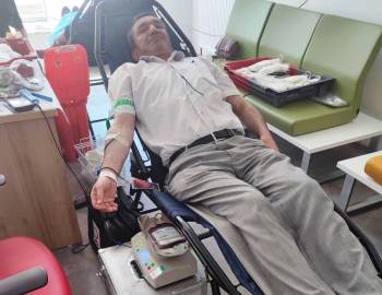 Hisarcık’Ta Kan Bağışı Kampanyası
