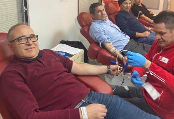 Hisarcık’Ta Kan Bağışı Kampanyasına Yoğun İlgi

