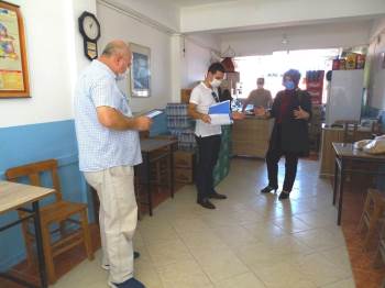 Hisarcık’Ta Kapsamlı Korona Virüs Denetimi
