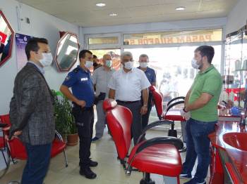 Hisarcık’Ta Korona Denetimi
