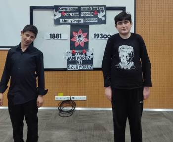 Hisarcık’Ta Özel Öğrencilerin 10 Kasım Gösterisi
