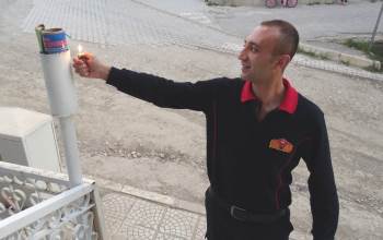 Hisarcık’Ta Ramazan Topu Yerine Ses Bombası
