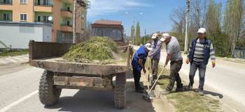 Hisarcık’Ta Yabani Ot Temizliği
