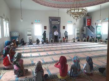 Hisarcık’Ta Yaz Kur’An Kurslarına İlgi
