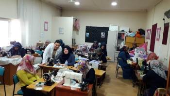 Hisarcık’Ta Zikzak Makine Nakışları Kursu
