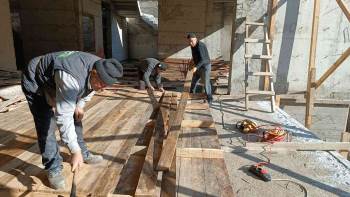 Hizmet Binasının İnşaatı Başladı
