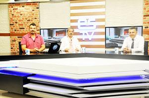 Başkan Hoşcan ilk kez ES TVye konuk oldu