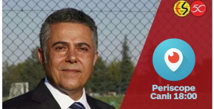 Hoşcan Periscope'ta canlı yayında