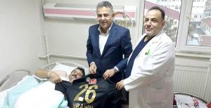 Hoşcan taraftarı ziyaret etti