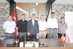 Hoşcana başarı dilediler