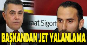Hoşcan'dan jet yalanlama