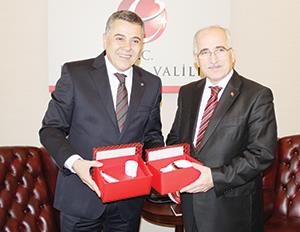 Hoşcandan Valiye ziyaret