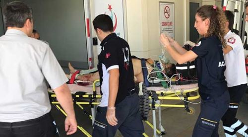 Hurda demir uğruna canından oluyordu