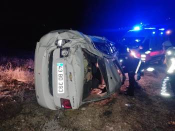 Hurdaya Dönen Araçtan Sağ Çıktılar
