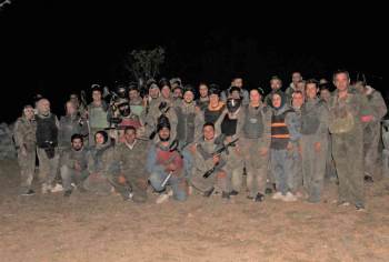 Hürok Mermer Çalışanlarının Paintball Heyecanı
