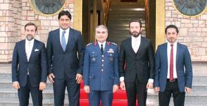 İşadamlarından Şanver'e ziyaret