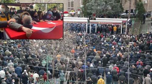 İçimiz yanıyor... Eskişehir şehidini uğurladı!