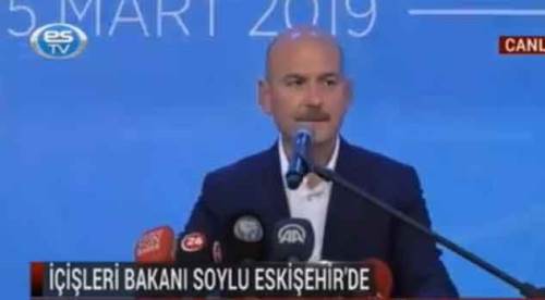 İçişleri Bakanı Süleyman Soylu Eskişehir'de