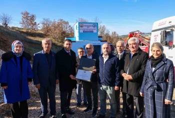 İçme Suyu Deposu Montaj Töreni
